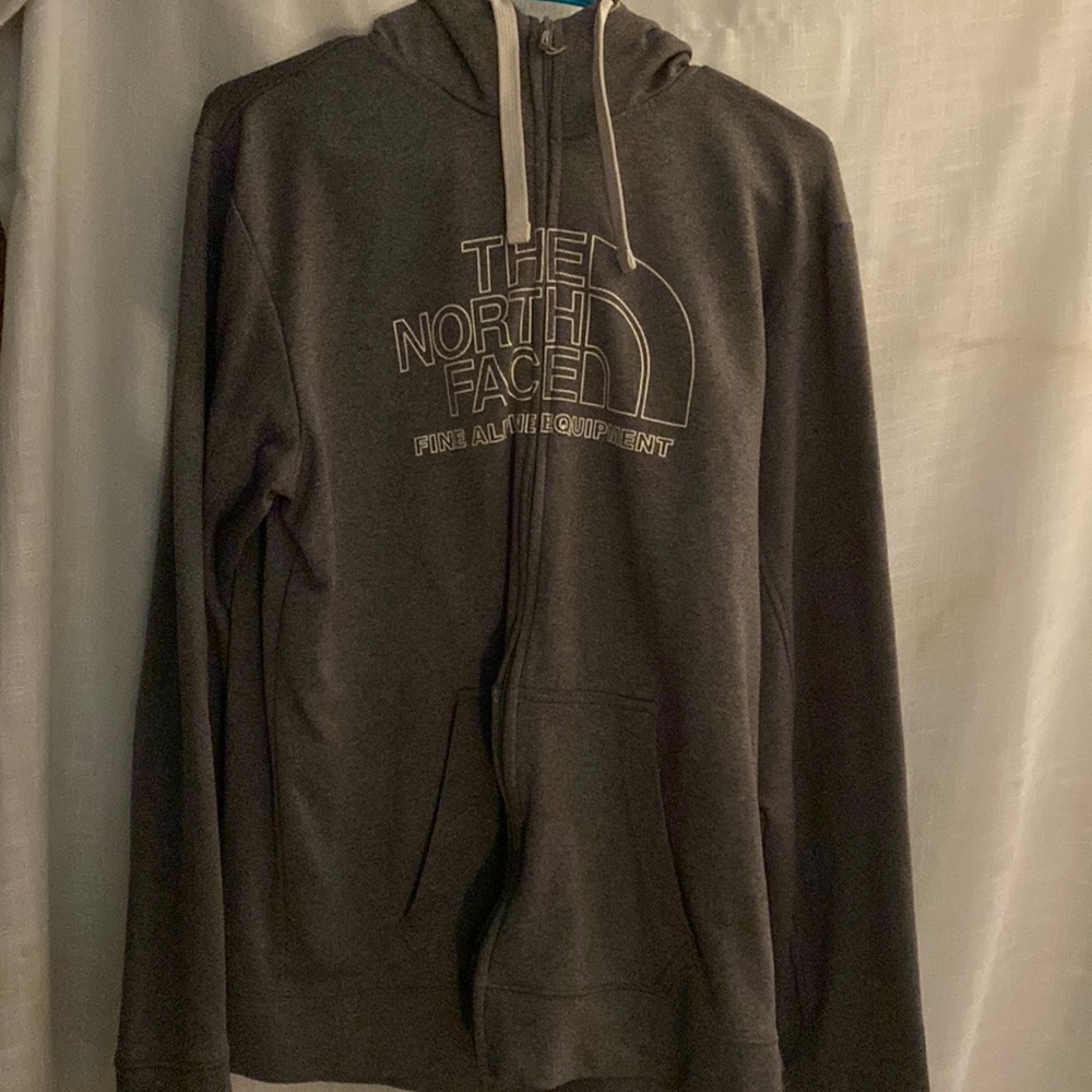 A north face grey jacket